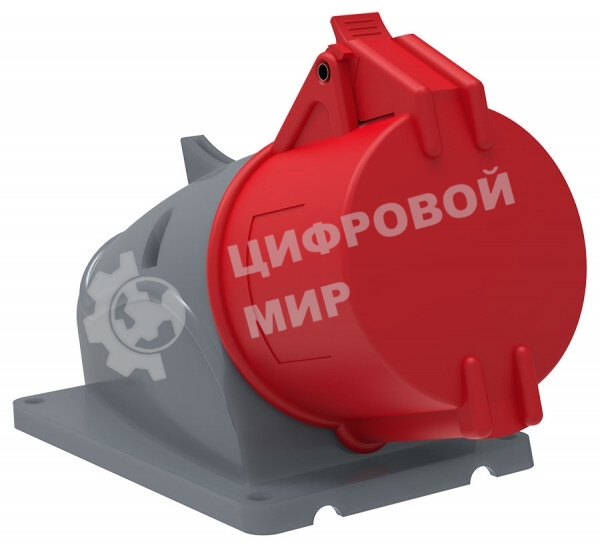 Розетка ОП Magnum 32А 200/346-240/415В 3P+PE+N 6ч ССИ-125 IP44 IEK PSN12-032-5