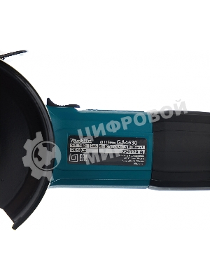 Угловая шлифовальная машина машина Makita GA4530R 720Вт 11000об/мин рез.шпин.:M14 d=115мм