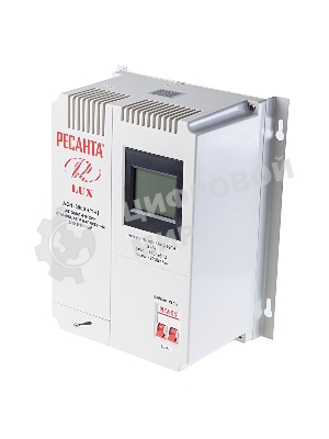 Стабилизаторы напряжения Ресанта АСН-5 000 Н/1-Ц 63/6/16 Стабилизатор Lux 220В±8%, Габариты 260х155х310, Вес 8кг