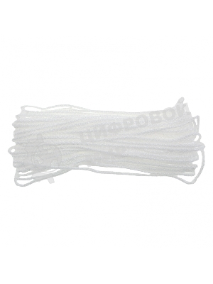 Шнур бельевой HomePalisad полипропиленовый с сердечником, 3 мм, L 20 м, белый