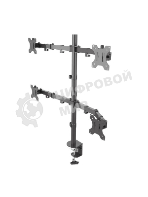 Кронштейн ONKRON D421E для четырех мониторов 13