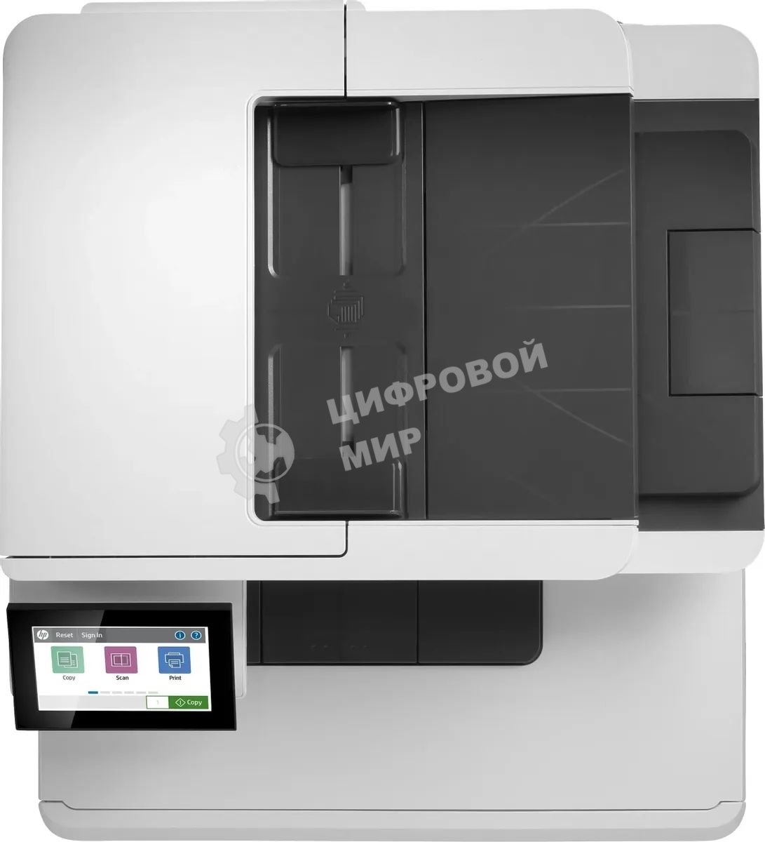 МФУ лазерное HP Color LaserJet Pro M480f (3QA55A), A4, цветной, печ. до 27 стр/мин., скан. до 29 стр/мин. (ч/б) 20 стр/мин. (цвет), 600 x 600 dpi, USB, RJ-45, Air Print, Mopria