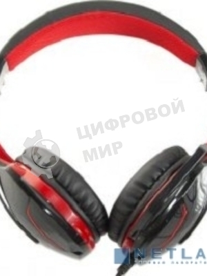 Гарнитура QUMO Dragon War Boinic чёрный, проводная, 3.5 мм