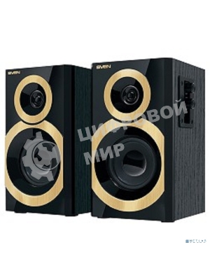 Акустическая система SVEN SPS-619 GOLD акустическая система 2.0, мощность 2х10 Вт(RMS)