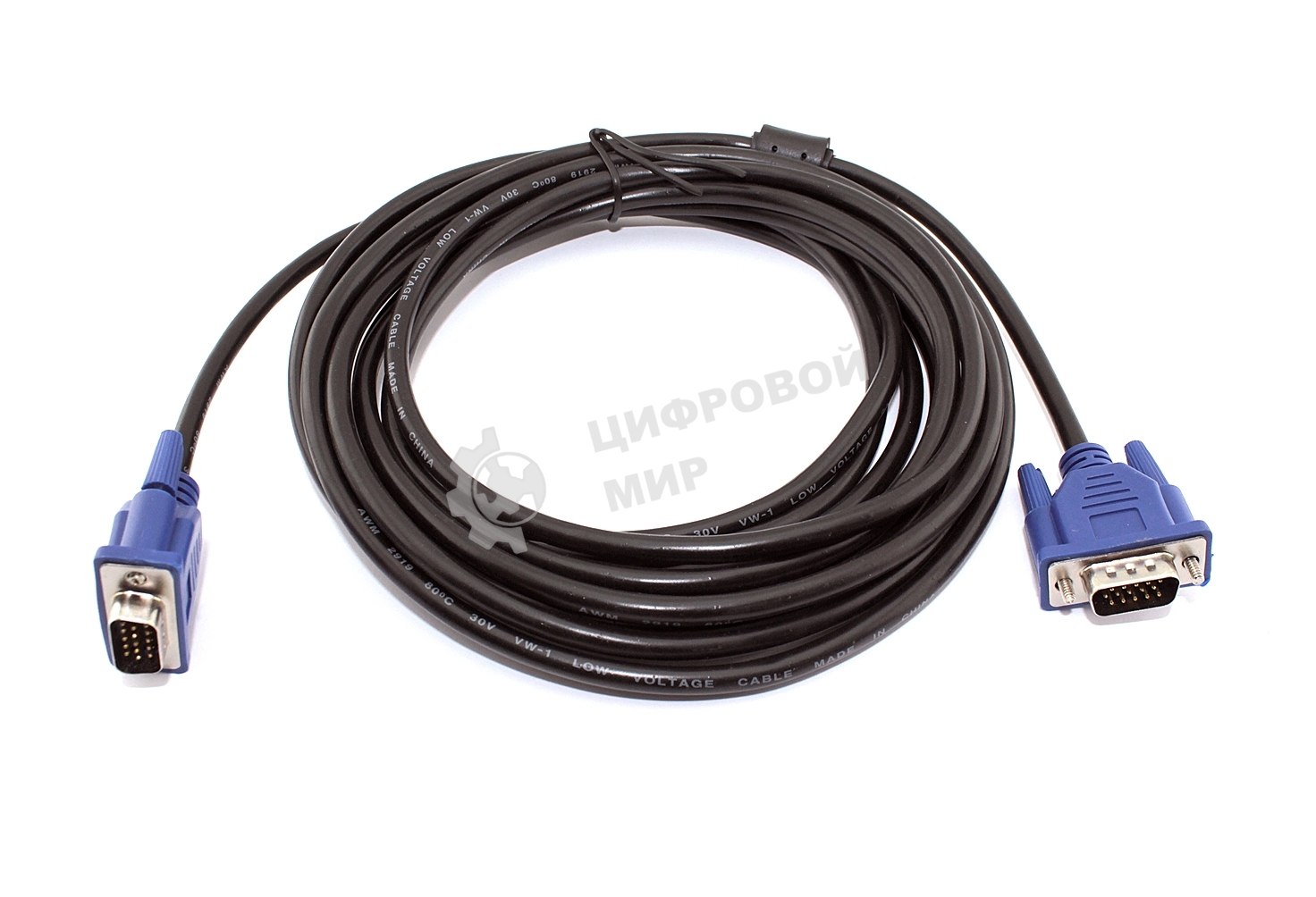 Кабель VGA 5.0 м папа-папа