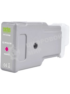 Картридж струйный Cactus CS-PFI321M PFI-321 M пурп.пигм. (300мл) для Canon imagePROGRAF TM-250/255/350/355