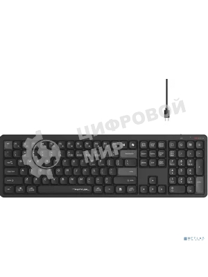 Клавиатура беспроводная A4Tech Fstyler FBX55C черный USB BT/Radio slim Multimedia (FBX55C)