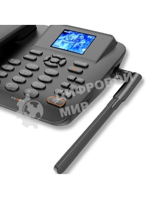 Стационарный сотовый телефон GSM teXet FX-200 черный
