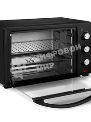 Мини-печь Blackton Bt EO3001W Black, Мощность 1600 Вт, Объем 30 л, 3 режима работы, Таймер до 60 мин