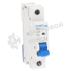 Выключатель автоматический CHINT 1п C 20А 6кА NB1-63