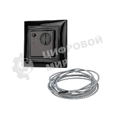 Терморегулятор механический Rexant RX-308B черный (совместим с Legrand серии Valena)