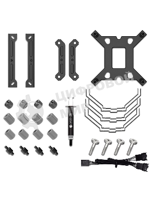 Кулер ID-COOLING SE-207-XT SLIM черный 120мм алюминий/медь 1800rpm 35db 4-pin 220W 135мм