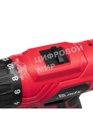 Дрель-шуруповерт MTX MCDL-12-02, 12 В, 2 Ач, 20 Нм, щеточный
