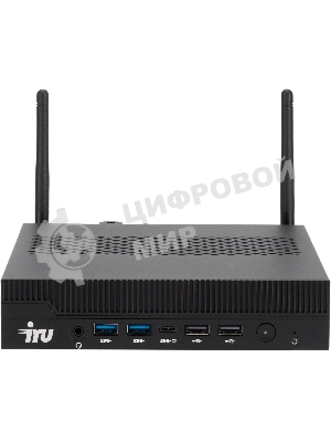 Неттоп IRU Tactio 310H6ITF i3 12100 (3.3) 8Gb SSD256Gb UHDG 730 без ОС GbitEth WiFi BT 120W черный (RUS) (2164456)