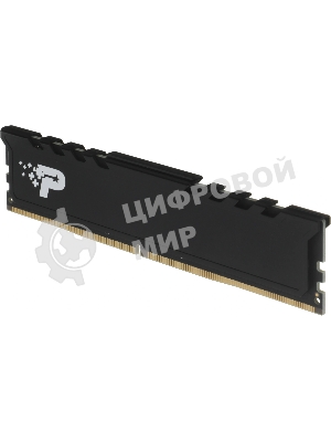 Оперативная память Patriot Signature, DDR4, 16GB (2x8 GB), 3200 MHz, CL22, DIMM, радиатор, черный