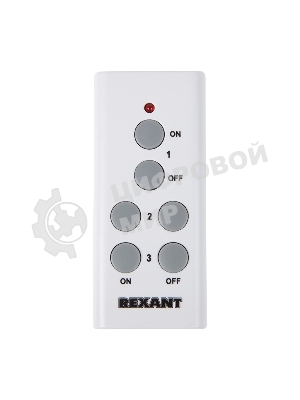 Радиоуправляемая розетка c пультом Rexant RX-003 (один пульт, три розетки)