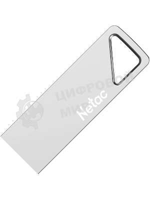 Флешка USB Netac U326 (NT03U326N-008G-20PN), 8Gb, USB 2.0, R/W 50/15, серебристый