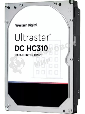 Жесткий диск Western Digital HGST SAS 3.0 4Tb 0B36048 HUS726T4TAL5204 Ultrastar 7K6 (7200rpm) 256Mb 3.5
