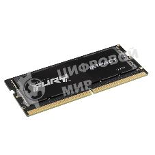 Оперативная память Kingston Fury Impact, DDR5, 16GB (1x16GB), 4800MHz, CL38, SO-DIMM