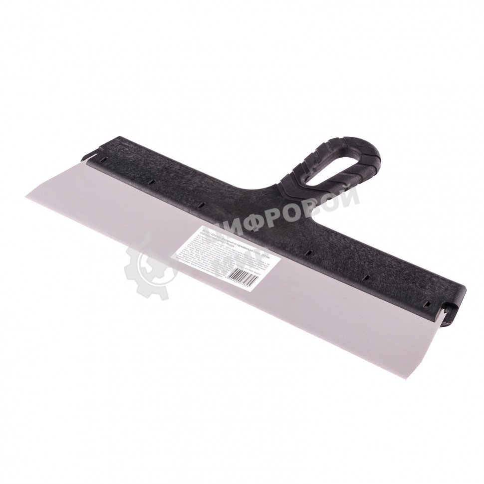 Шпатель Sparta фасадный из нержавеющей стали, 350 мм, пластмассовая рукоятка