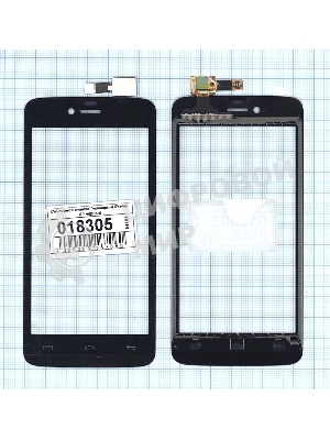 Сенсорное стекло (тачскрин) для Explay Air, черное