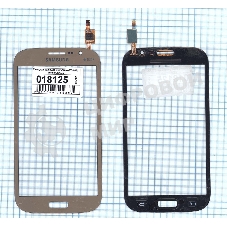 Сенсорное стекло (тачскрин) для Samsung Galaxy Grand Neo Duos GT-I9060 золотистое