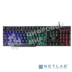 Клавиатура проводная Qumo Unicorn K01, 104 клавиш мультимедиа, встроенная радужная подсветка