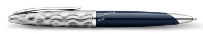 Ручка шариковая Waterman Carene L`Essence du Bleu (CW2166425) LaqBlue CT, M, синие чернила, подарочная коробка