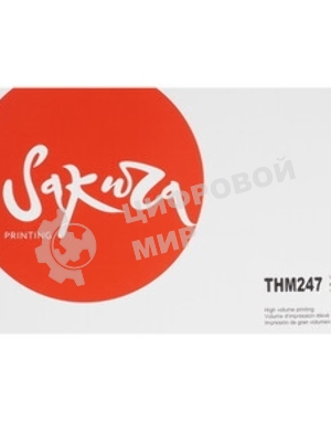 Картридж лазерный Sakura THM247 для Katusha Р247/М247 , черный, 13000 к.