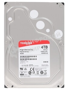Жесткий диск HDD Toshiba N300 NAS PRO SATA3 3.5