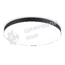 Потолочный светодиодный светильник Ambrella light FV5542 BK черный LED 130W 4200K D800*58 (Без ПДУ)