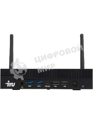 Неттоп IRU Tactio 310H6ITF i3 12100 (3.3) 8Gb SSD256Gb UHDG 730 без ОС GbitEth WiFi BT 120W черный (RUS) (2164456)