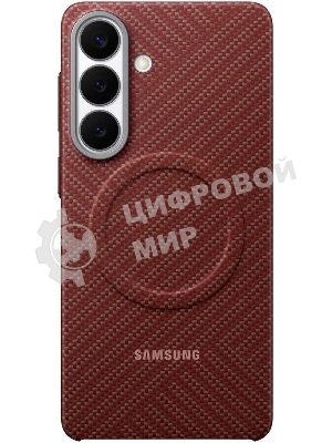 Чехол-накладка Carbon Magnet Case Samsung S26+(S947) (EF-KS947SREGRU) Coralred