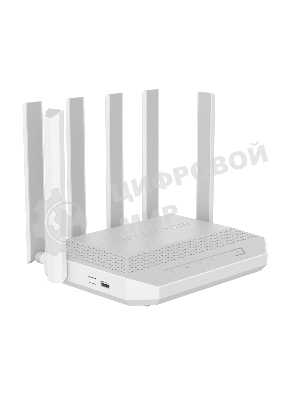 Мультигигабитный интернет-центр Netcraze Hero 5G (NC-4110) с модемом 5G, двумя слотами для SIM-карт, Mesh Wi-Fi 6 AX3000, Smart-коммутатором 1×2.5G и 4×1G, многофункциональными портами USB 3.0 и 2.0
