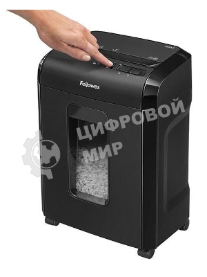 Шредер Fellowes Powershred 10M FS-4630601 DIN P-5, 2х15мм, 10лст., 19лтр., Safety Lock, с микрорезкой