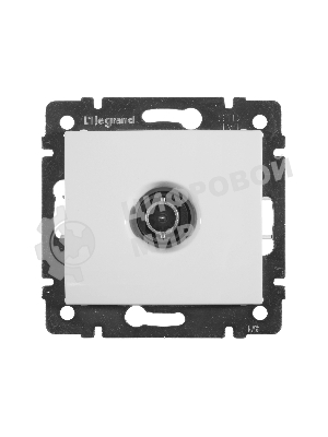 Розетка телевизионная TV Valena звезда 1,5Дб 2400МГц (белая)