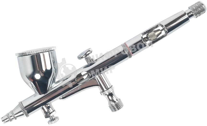 Аэрограф пневматический AB 400, сопло 0,2 мм, 9 л/мин, бачок 9 мл