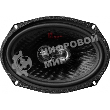 Колонки автомобильные Ural АК-М М (без решетки) 280Вт 92дБ 4Ом 15x23см (6x9дюйм) (ком.:2кол.) коаксиальные однополосные