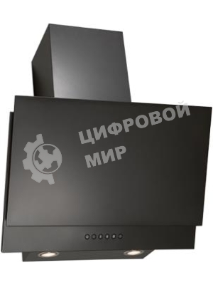 Вытяжка наклонная Elikor Рубин S4 50П-700-Э4Д черный, 49 см, 700 куб. м/ч, 52 дБ
