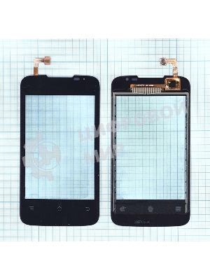 Сенсорное стекло (тачскрин) для Huawei HX035579A_VO W1447, черное