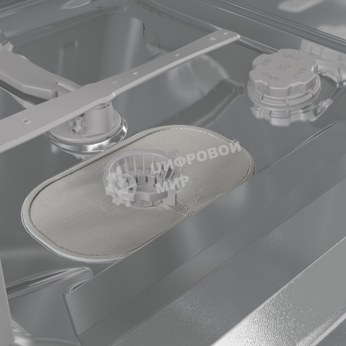 Посудомоечная машина Gorenje GS642E90X, серебристая, 59.9 см, 13 компл., 47 дБ, класс A++