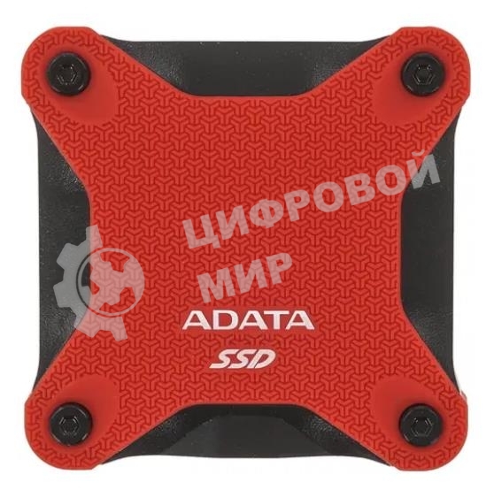 Внешний SSD ADATA SD620, 512Gb, USB 3.2 Gen 2 Type-A, R/W 520/460, красный