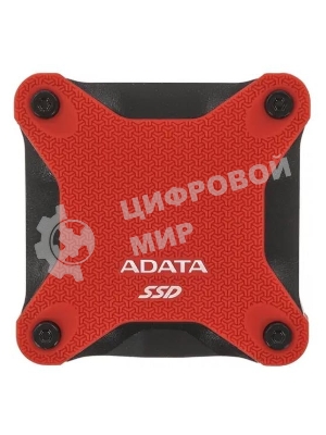 Внешний SSD ADATA SD620, 512Gb, USB 3.2 Gen 2 Type-A, R/W 520/460, красный