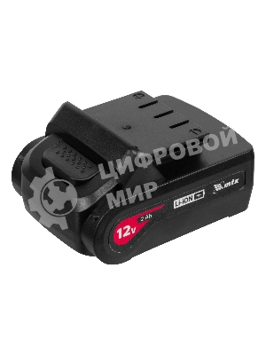 Дрель-шуруповерт MTX MCDL-12-02, 12 В, 2 Ач, 20 Нм, щеточный