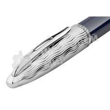 Ручка шариковая Waterman Carene L`Essence du Bleu (CW2166425) LaqBlue CT, M, синие чернила, подарочная коробка