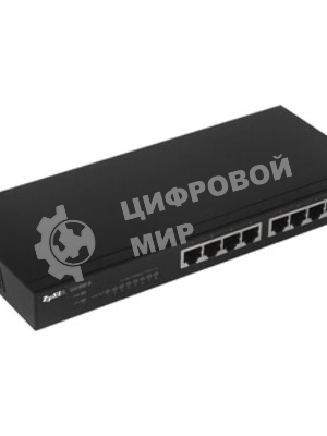 Коммутатор Smart L2 Zyxel GS1900-8, 8xGE, настольный, бесшумный