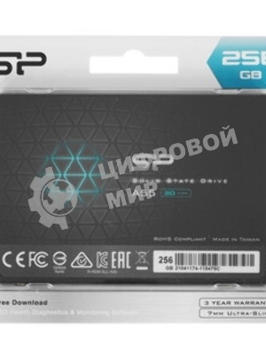 Накопитель SSD Silicon Power Ace A55, 256Gb, SATA III, 2.5