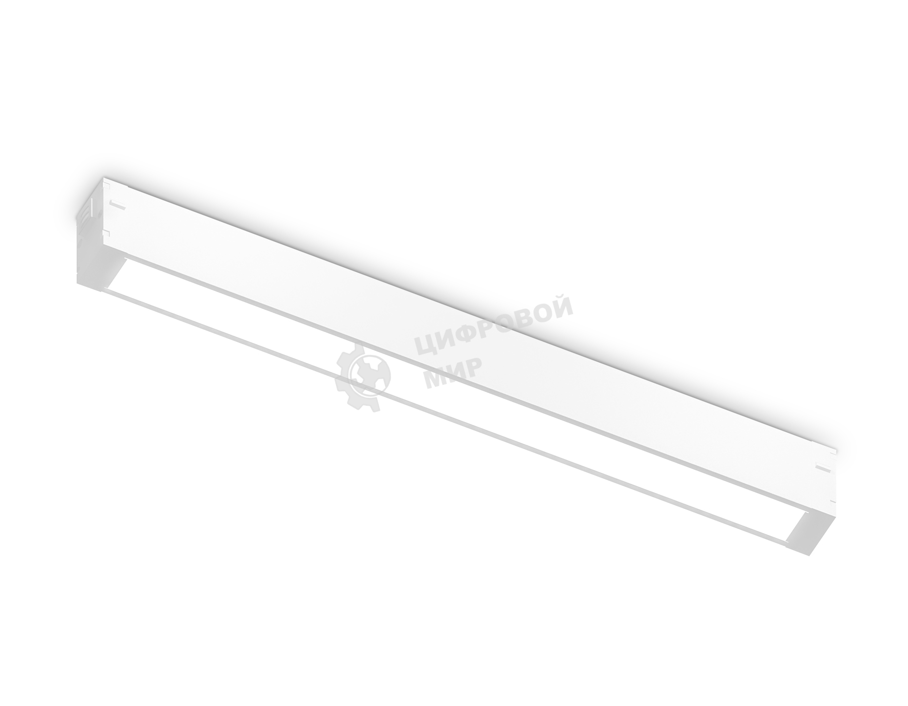 Светильник светодиодный трековый для шинопровода Magnetic Ambrella light GL1655 WH белый IP20 15W 4200K 220V 120° 342*25*42 (Без ПДУ)