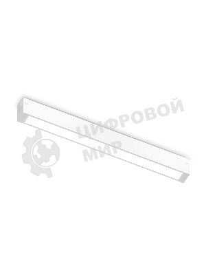 Светильник светодиодный трековый для шинопровода Magnetic Ambrella light GL1655 WH белый IP20 15W 4200K 220V 120° 342*25*42 (Без ПДУ)