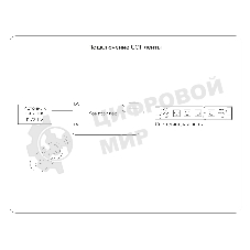 Светодиодная лента Ambrella light GS4101 5050 60Led/ 14W m/ 24V IP20 CCT 3000-6500K/ 5000*10*1.87mm (3 конт.)